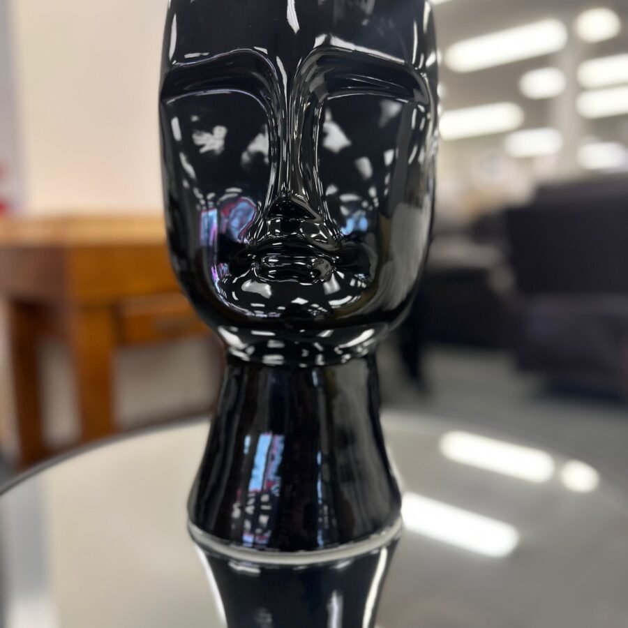 Face Vase Black