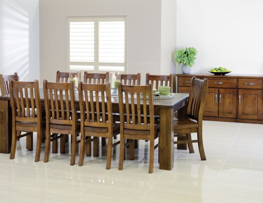 Homestead Pine Dining Table 2.4m