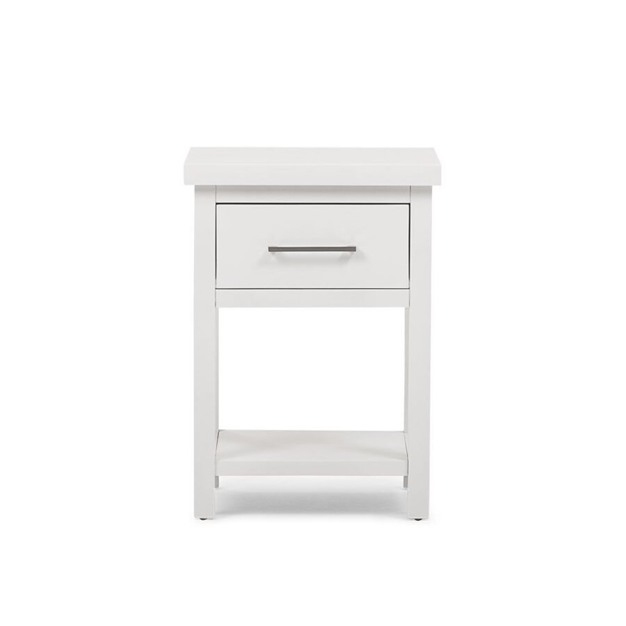 Master 1 Drw Bedside white