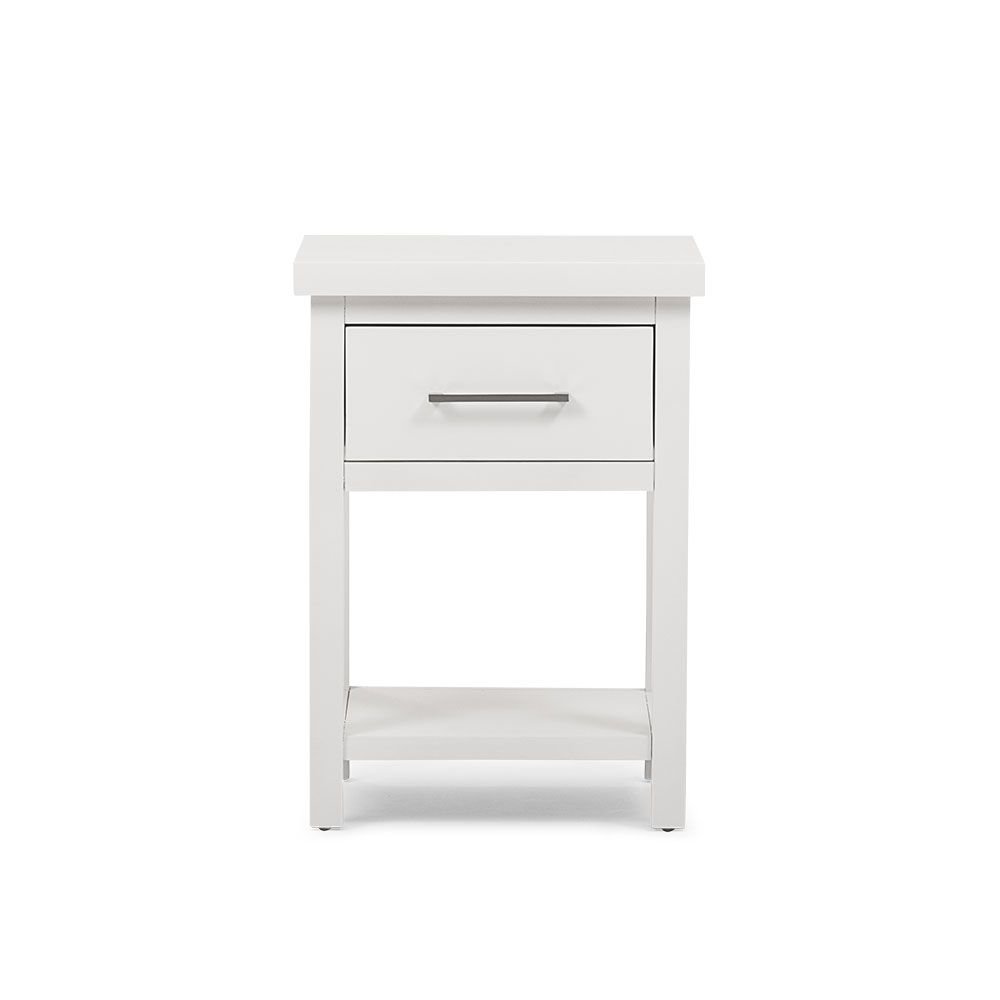Master 1 Drw Bedside white