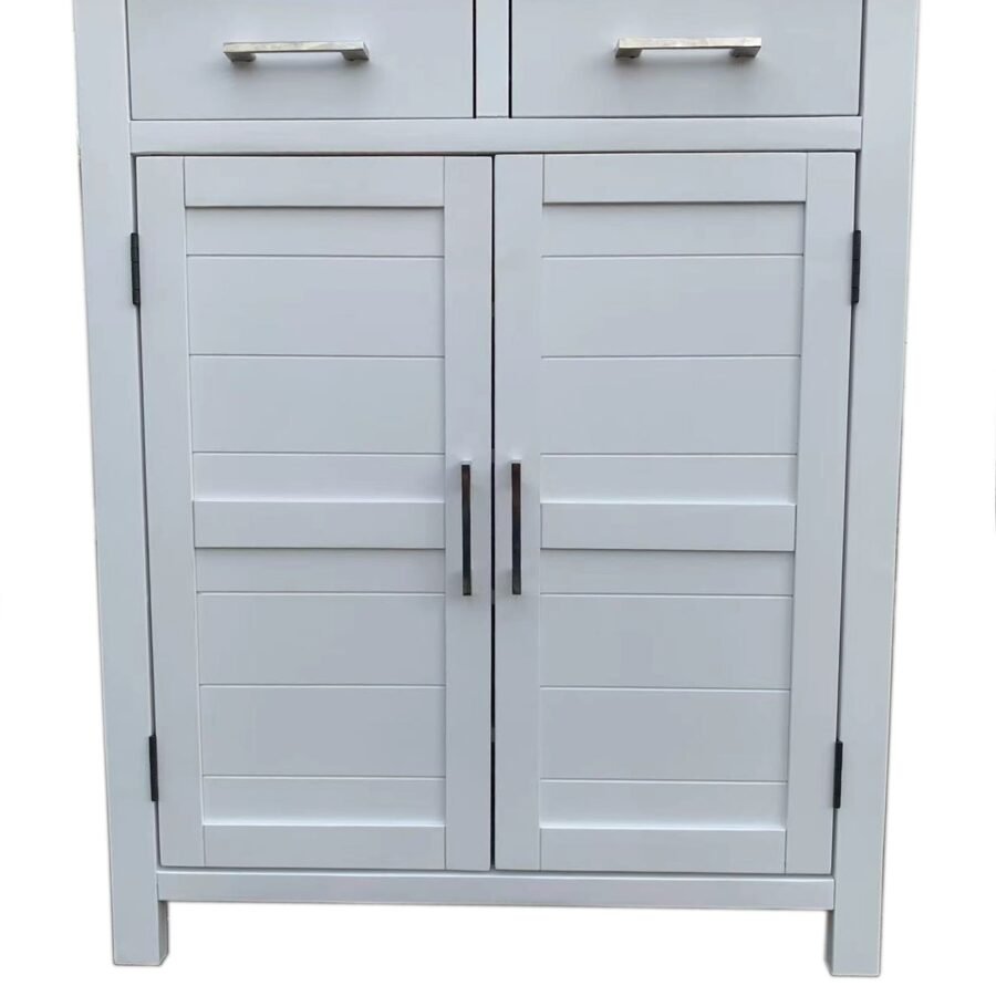 White Tina Shoe Cabinet