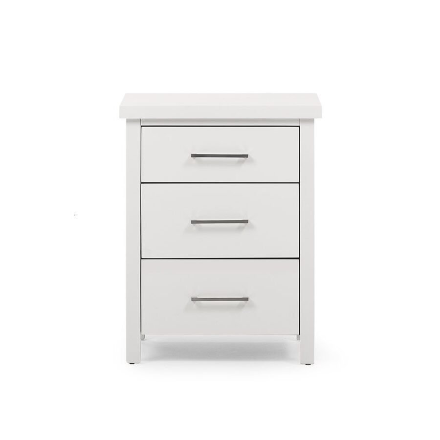 Master 3 Drw Bedside white