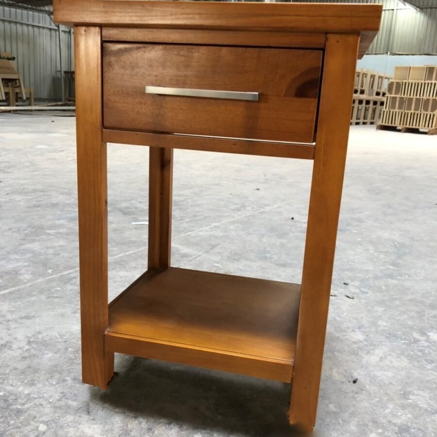 Master 1 Drw Bedside Warm Honey