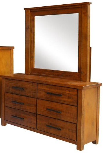 Cliffton 6 Drw Dresser With Mirror