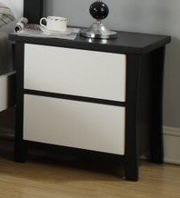 Patrick 2Drw Bedside Dual Tone