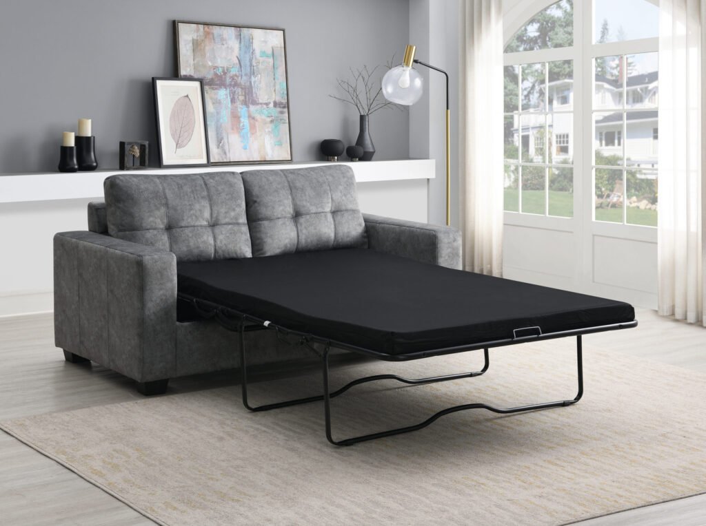 Vienna 2 Seater Sofa Bed - Grey
