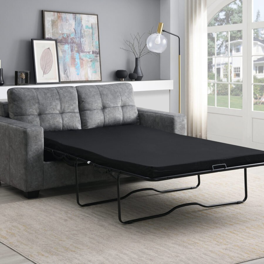 Vienna 2 Seater Sofa Bed - Grey
