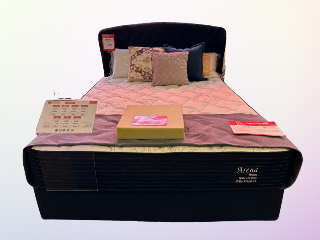 Arena Mattress Range and Base NZ Made