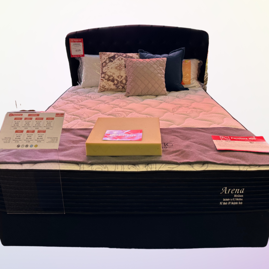 Arena Mattress Range and Base NZ Made