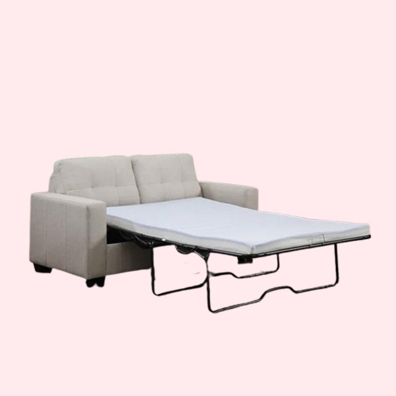 Vienna 2 Seater Sofa Bed – Beige