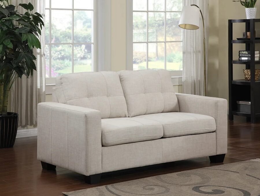 Vienna 2 Seater Sofa Bed – Beige
